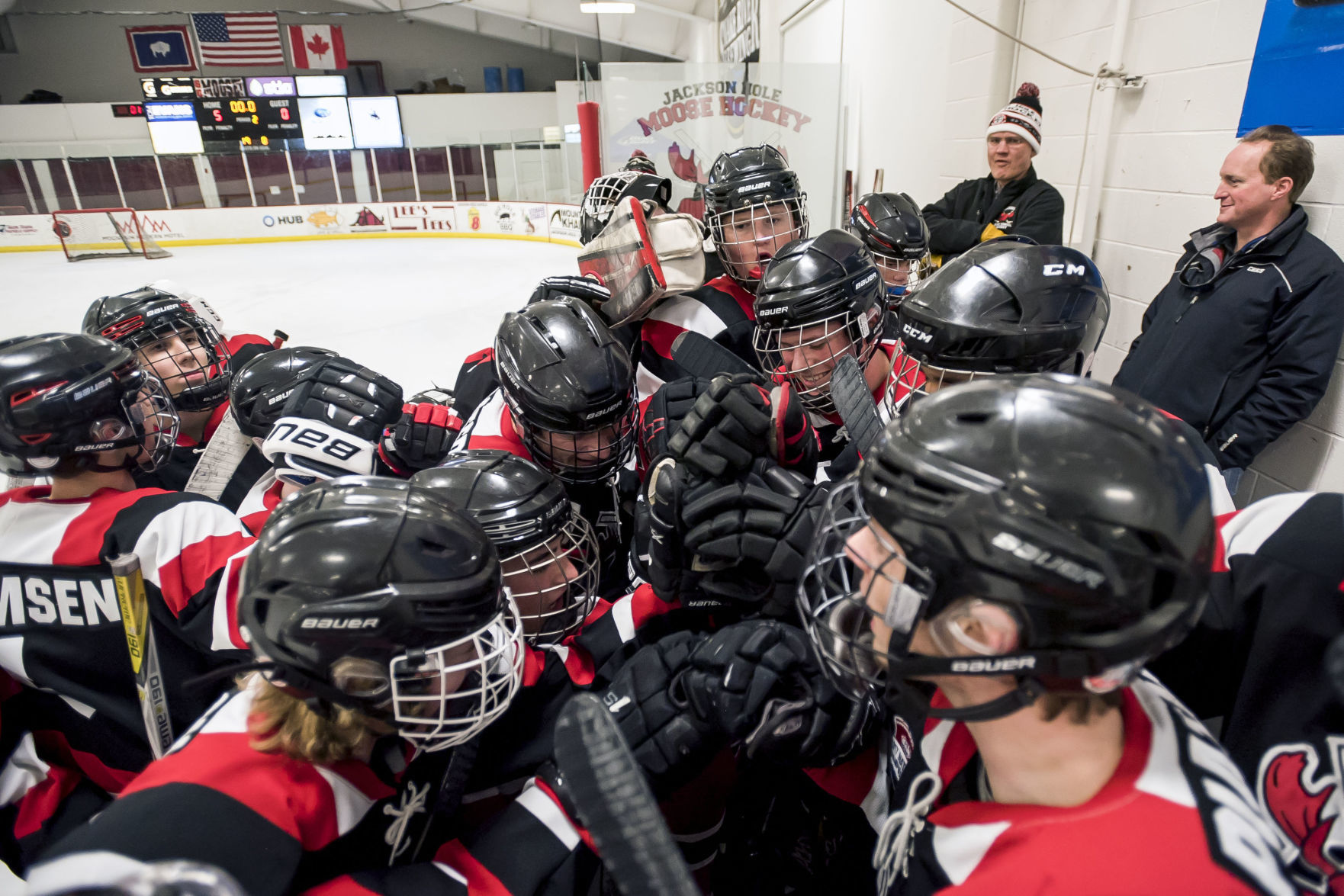 Jackson Hole High School hockey